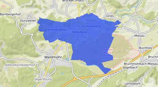 Bodenrichtwert Schönenberg-Kübelberg Grundstückspreise 2024